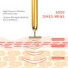 Energy 24K Gold T Beauty Bar Facial Roller Massager T-Shape Energy Beauty Bar Pulse Firming Face Massage Lift Tool