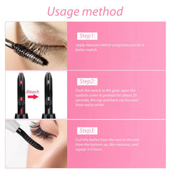 Heated Eyelash Curler for Women Mini Electric Eye Lash Curler Gift For Mother's Day