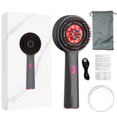 Scalp Massage Comb with Red Light, Electric Hair Scalp Massager