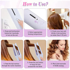 Automatic Hair Curler 32MM Auto Rotating Ceramic Hair Roller