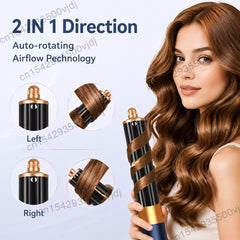 6-in-1 multifunctional hair styler, 110,000 RPM high-speed hair care, ionic hair dryer