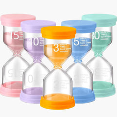 1PCS 3/5/10/15/30 Minutes Colorful Hourglass Sandglass