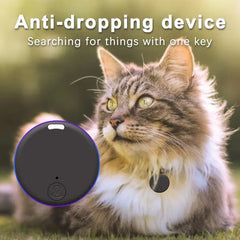 Mini GPS Locator AntiLost Alarm Wallet Keychain Smart Tag Bluetooth-Compatible Tracer Keychain