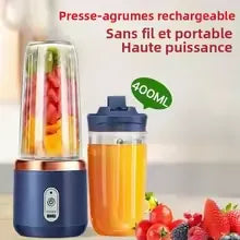 6 Color 400ml Portable USB Blender Electric Travel Juicer Cup
