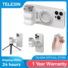 TELESIN Magnetic Phone Camera Shoot Hand Grip Phone Holder