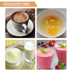 Mini Electric Whisk Foamer Blender Wireless Coffee Whisk