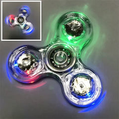 Luminous LED Light Fidget Spinner Hand Top Spinners Glow