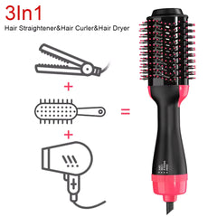 LISAPRO 3 IN 1 Hot Air Brush One-Step Hair Dryer And Volumizer Styler and Dryer