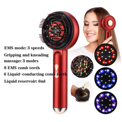 Scalp Massage Comb with Red Light, Electric Hair Scalp Massager