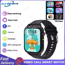100+ Game SmartWatch Kid Child HD Screen Lighting Music Smart Watch