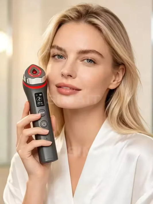Medicube Age-R Booster Pro 6-in-1 LED Beauty Device, EMS Microcurrent & Vibration Face