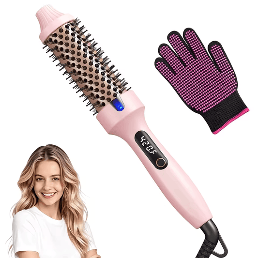 Thermal Brush Blowout Boost 1.5 inch Heated Round Brush for Blowout