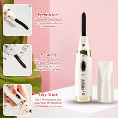 Heated Eyelash Curler for Women Mini Electric Eye Lash Curler Gift For Mother's Day