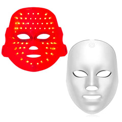 Rechargeable Facial LED Mask 7 Colors LED Photon Beauty Mask Skin