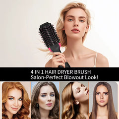 LISAPRO 3 IN 1 Hot Air Brush One-Step Hair Dryer And Volumizer Styler and Dryer