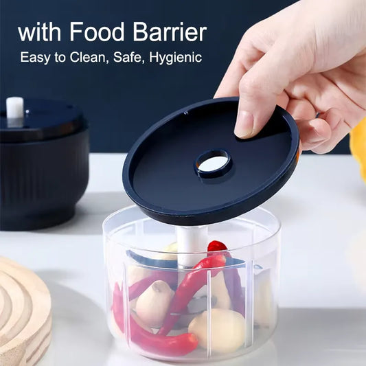250ml Mini Wireless USB Rechargeable Electric Vegetable Chopper Garlic Crusher