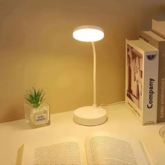Flexible LED Desk Lamp with 3-Level Dimmer, USB Powered