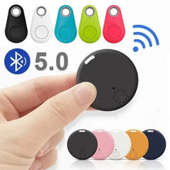 Mini GPS Locator AntiLost Alarm Wallet Keychain Smart Tag Bluetooth-Compatible Tracer Keychain