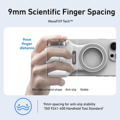 TELESIN Magnetic Phone Camera Shoot Hand Grip Phone Holder
