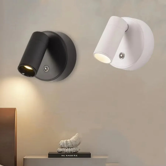 Rechargeable LED Wall Lamp Touch Night Lights Wireless Magnetic Spotlight