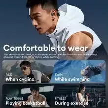 Lenovo S106 IPX8 Waterproof Bone Conduction Earphone