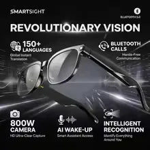 2026 4K 8MP Smart Glasses Men HD Camera 150+Language Translation