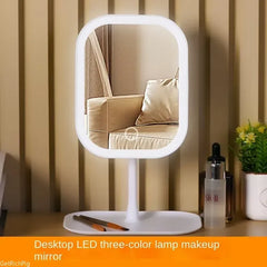 Unique Designer Vanity Mirror Three ColorsLED Light Makeup Mirror Touch